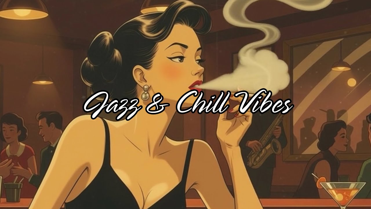Classic 1930s Jazz Café | Smooth Swing & Old Records