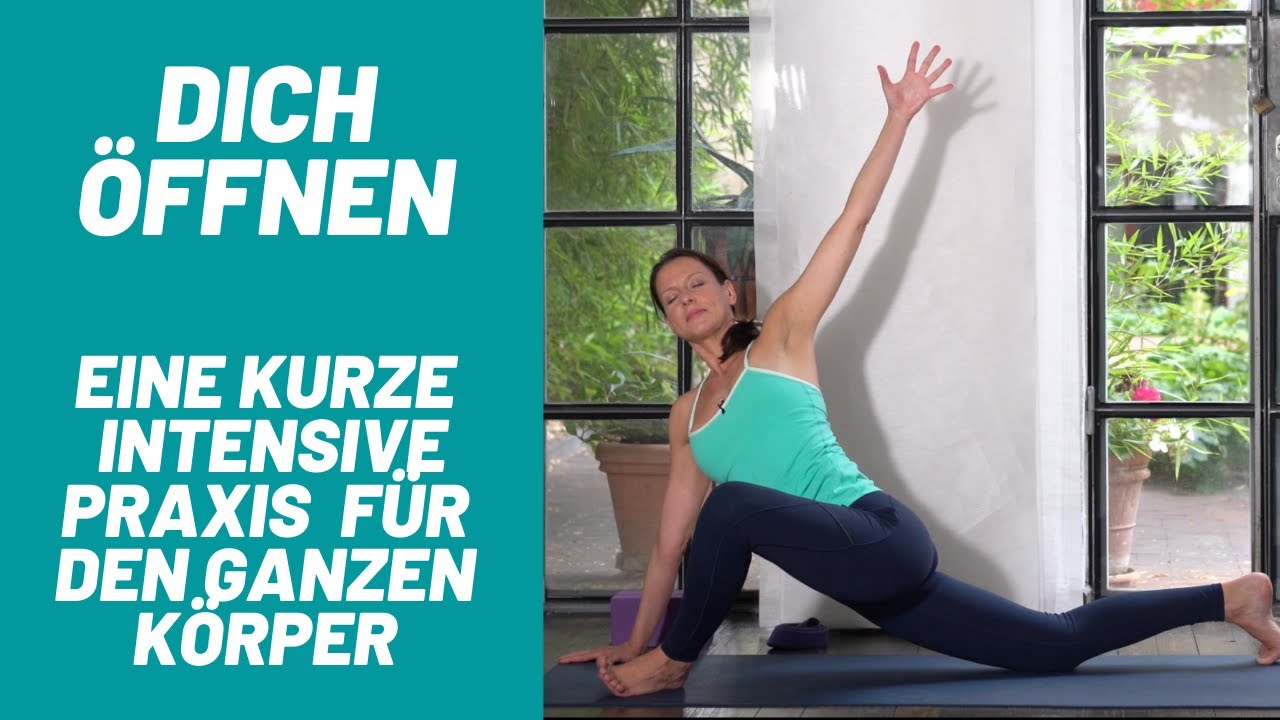 15 Min- Praxis - Dich Öffnen  I  Anusara®Yoga Level 2   I  mit Veronika Freitag