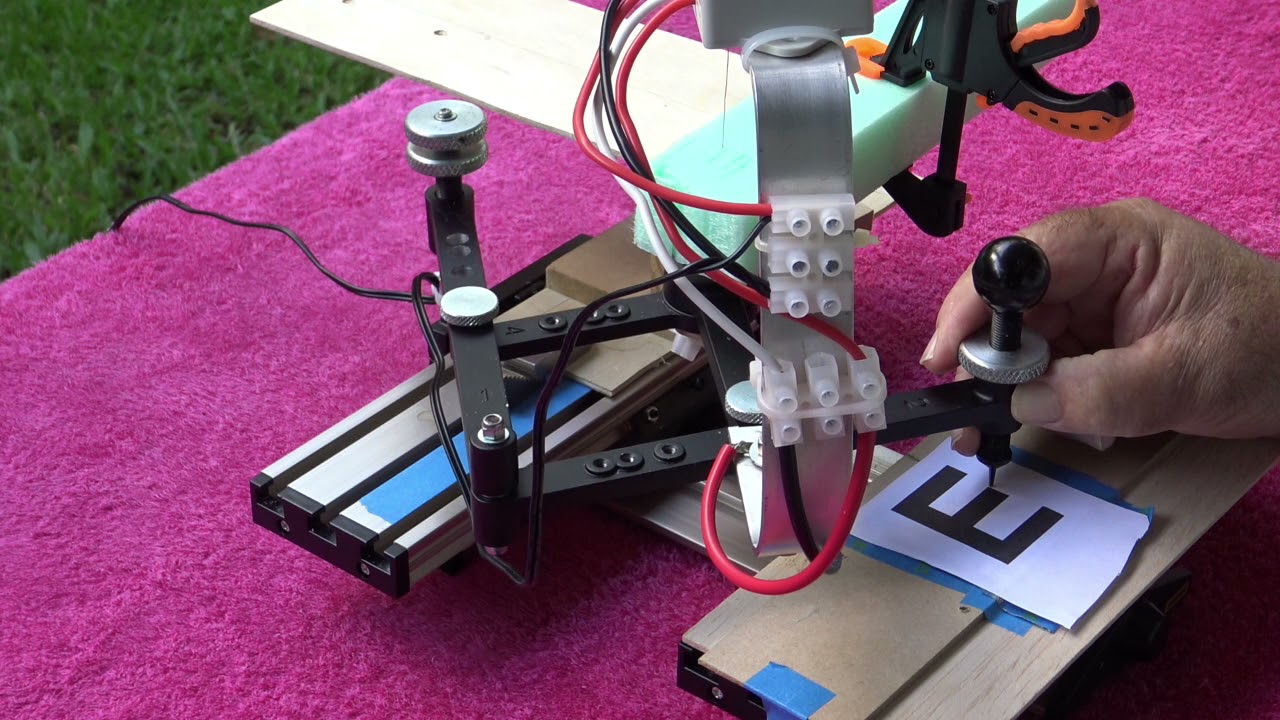 Proxxon Pantograph Styrofoam modified