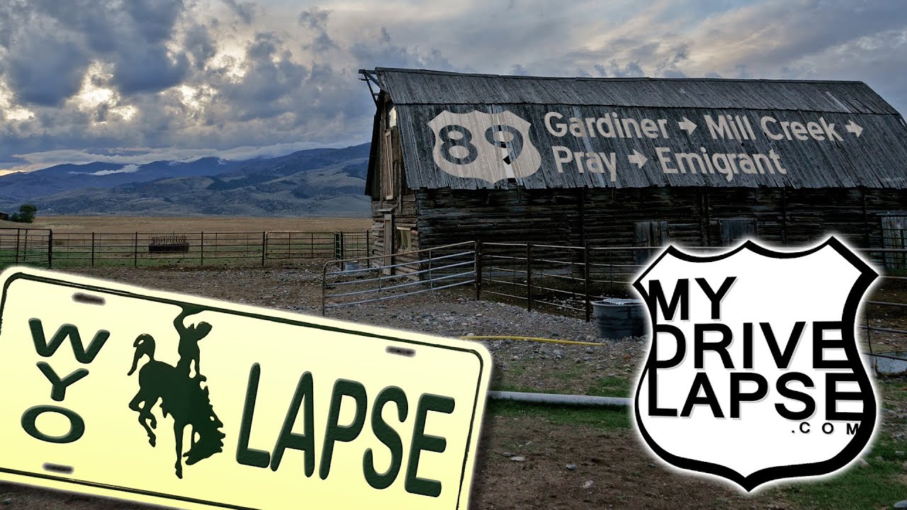 US 89 Between Gardiner and Livingston: Pray, Montana Dashcam Drive