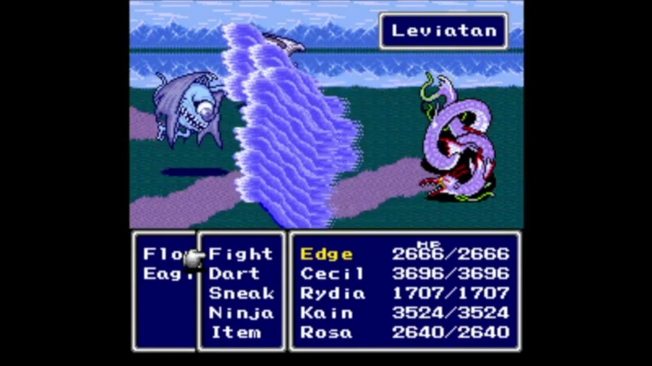 Final Fantasy IV Summon Compilation (SNES)