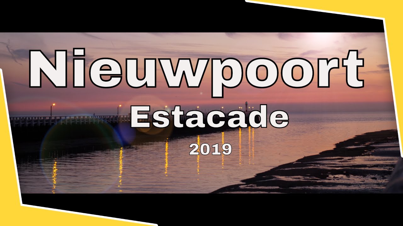 NIEUPORT NIEUWPOORT ESTACADE PHARE 2019 CINEMATIC