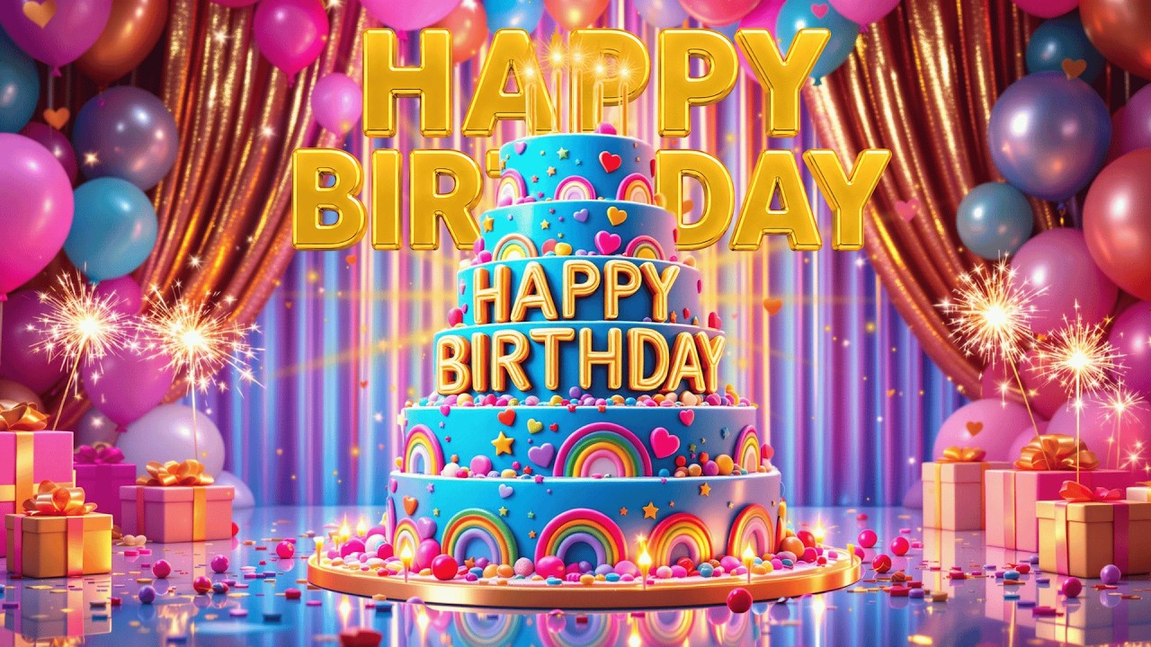 Happy Birthday Celebration Song 🎉