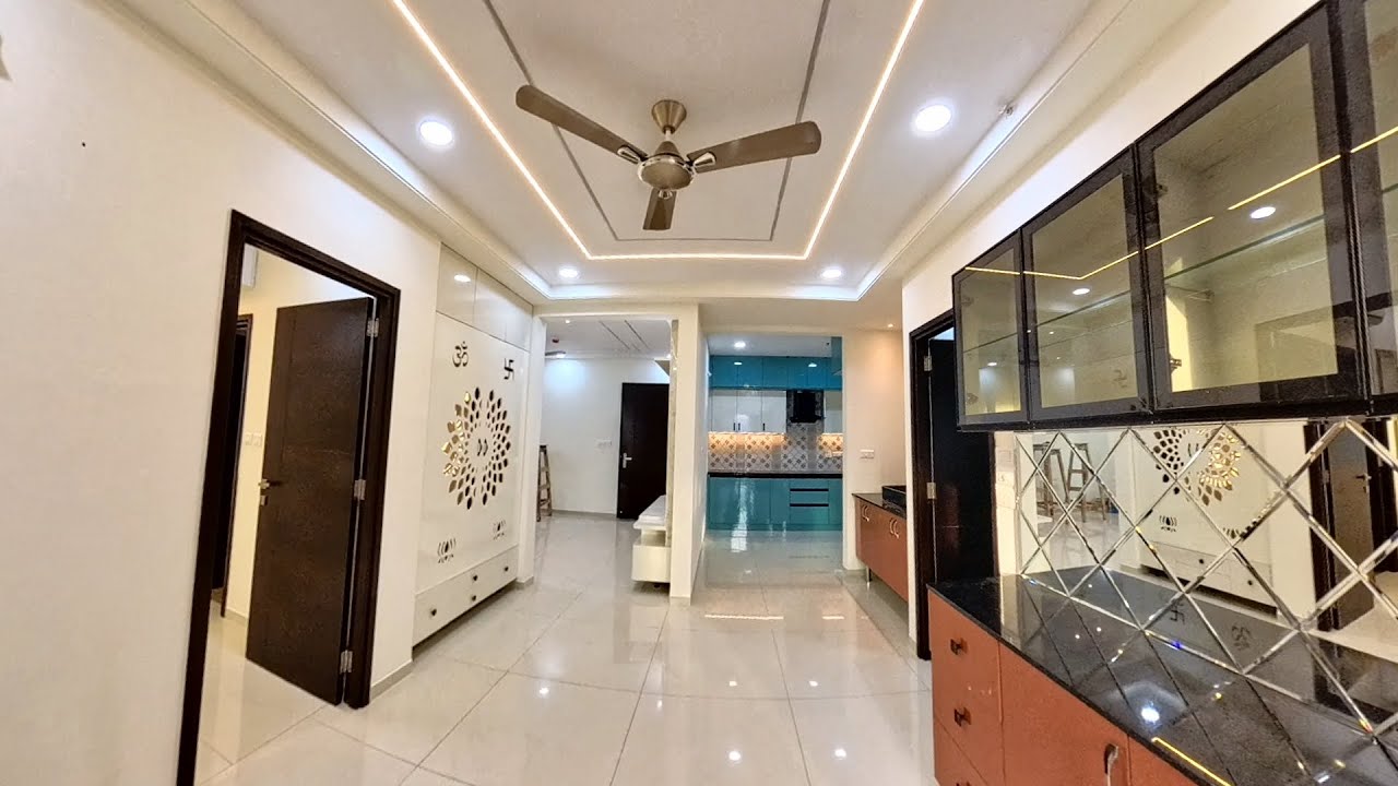 2BHK Flat for Rent in Rajpushpa provincia, Narsingi| ₹55,000 | Semi-Furnished | Hyderabad