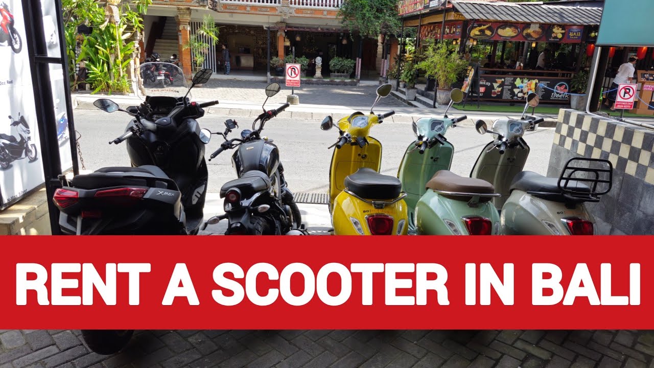 How to Rent a Scooter in Seminyak Bali | Prices, Rules & How It Works for Tourists