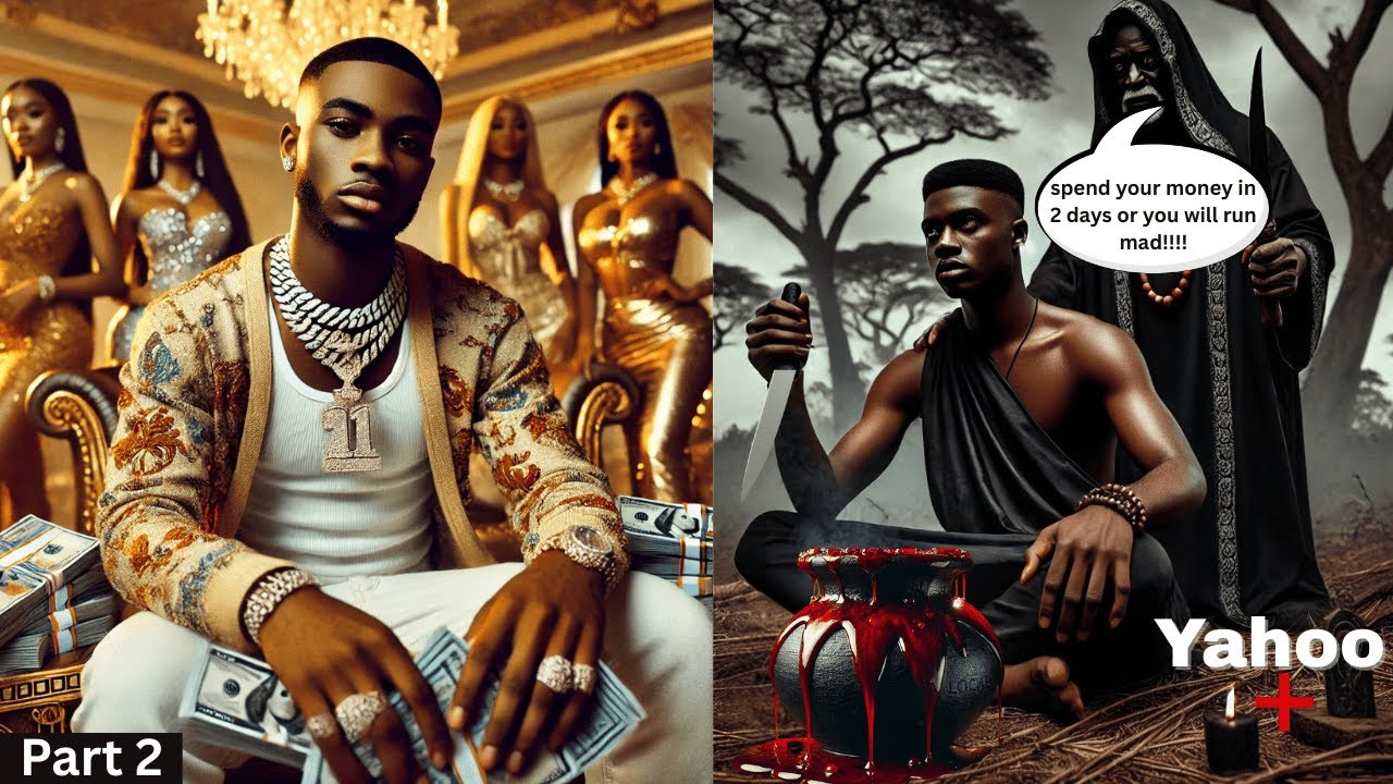 YAHOO BOY TOLD TO SPEND HIS MONEY IN 2 DAYS OR ELSE...Part 2 #tales #africanfolktales #storytime