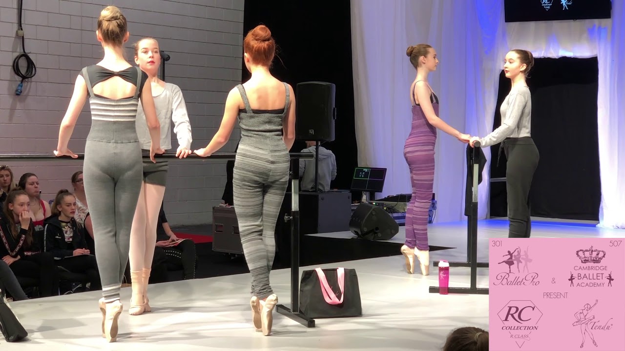 Move It 2019 Fashion show showing R Class & Tendu  Modelled by Cambridge Ballet Academy