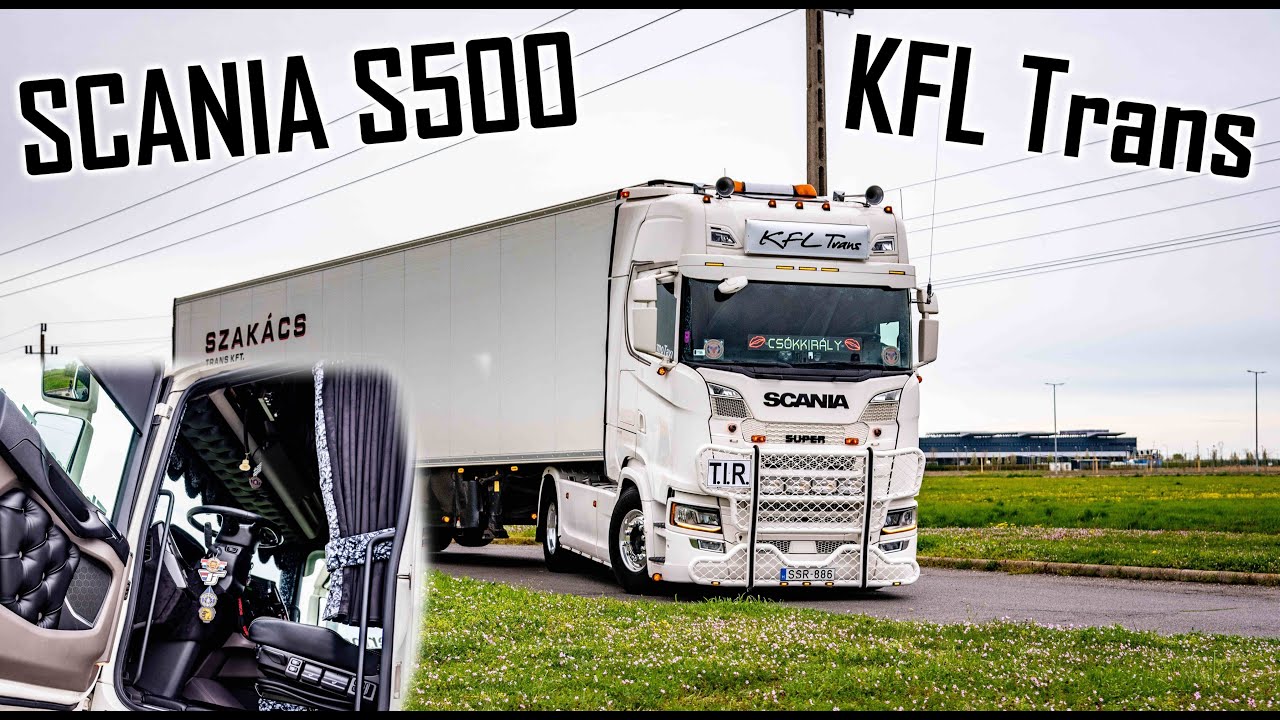 ОБЗОР: Scania S500 KFL Trans // *Интерьер и экстерьер*