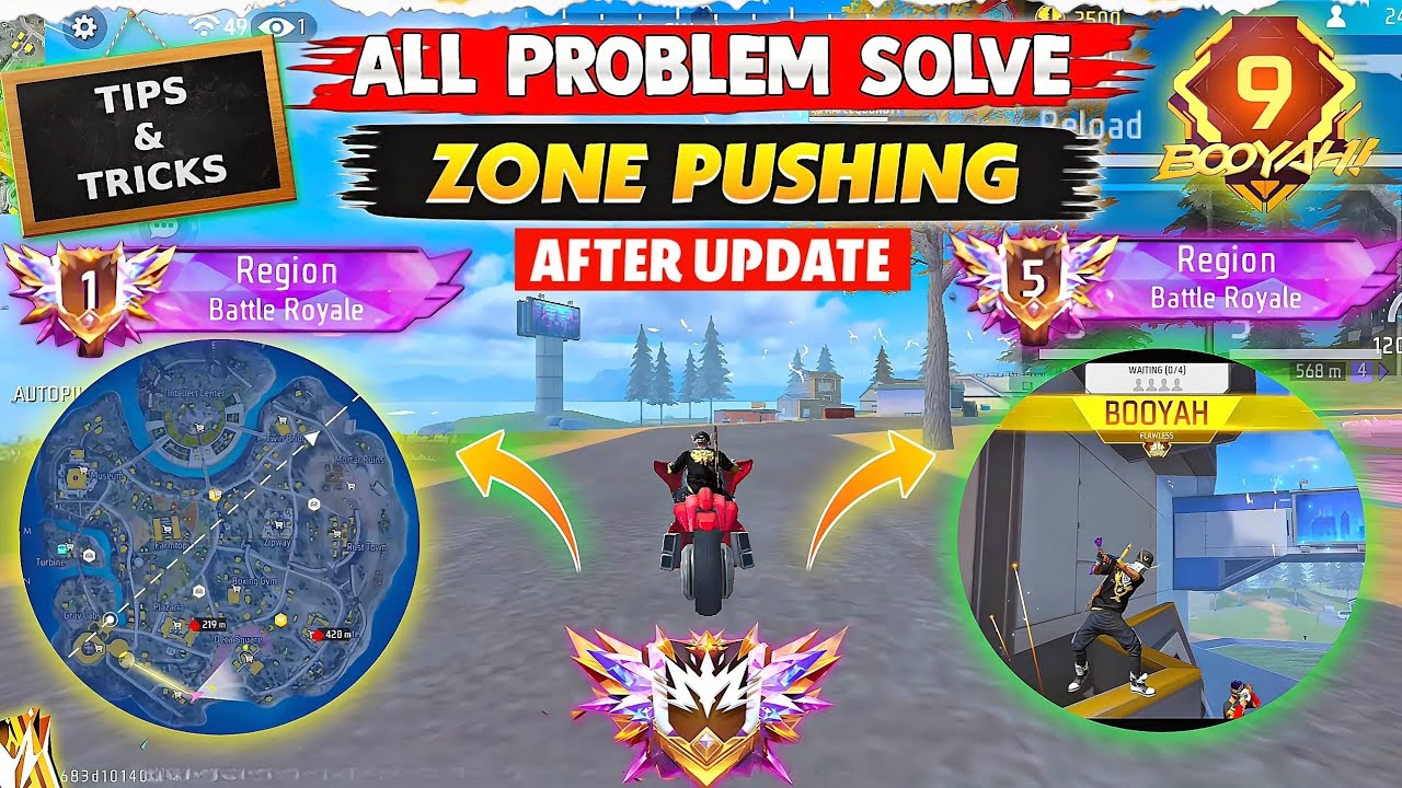(After Update) Bermuda Map Zone Pushing Tips and Tricks | Best Character Combination | ZonePush Tips