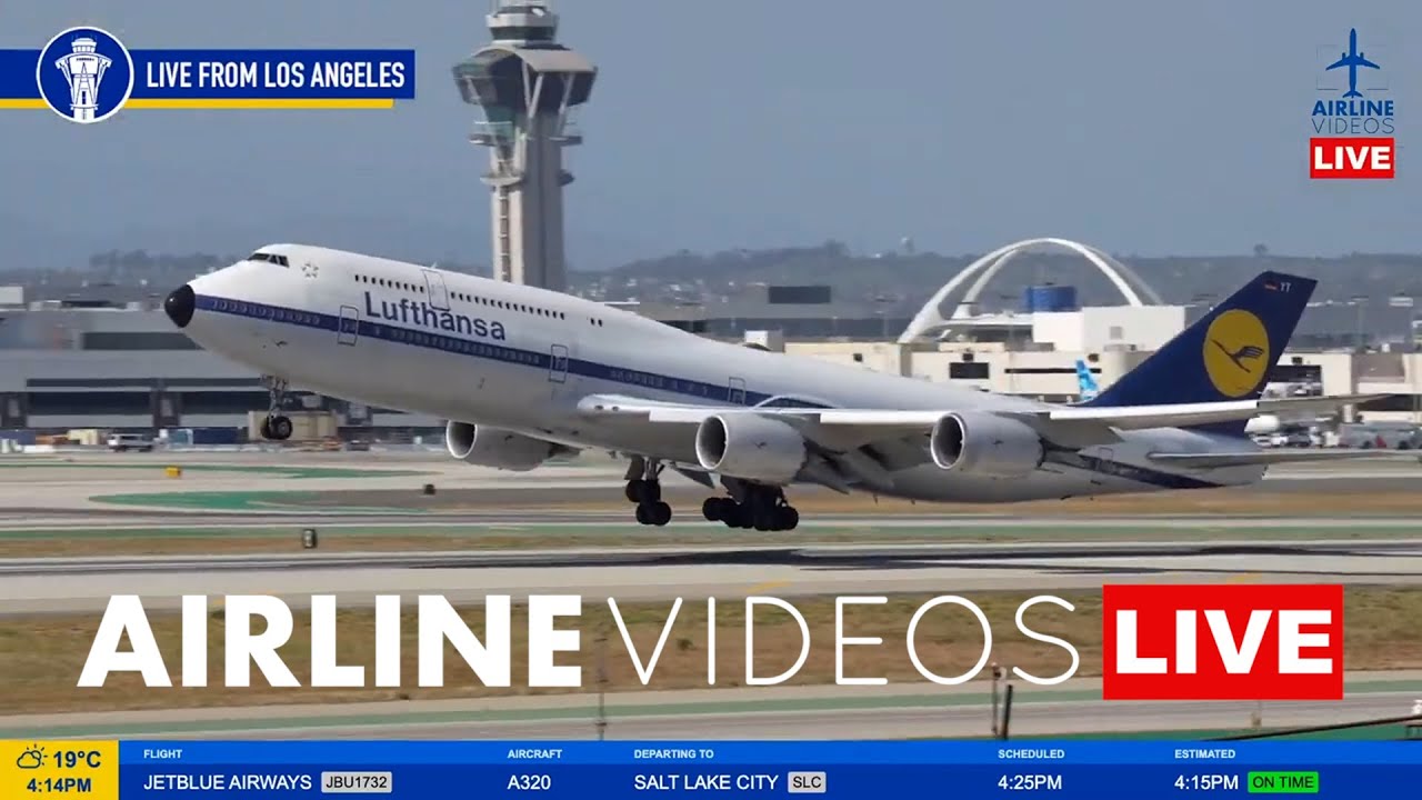 🔴LIVE: Exciting LAX Airport Action!