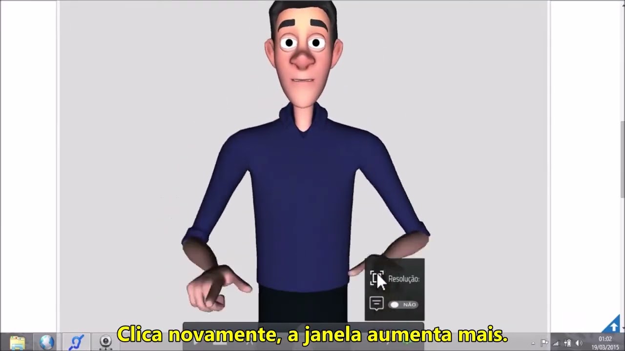 Tradutor Autom&aacute;tico de Conte&uacute;dos Digitais para LIBRAS &ndash; Suite VLibras - Vers&atilde;o com legenda