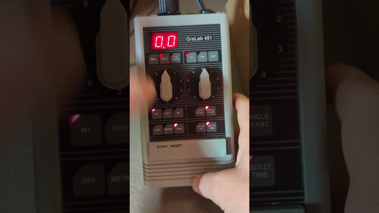 Gralab darkroom timer orientation