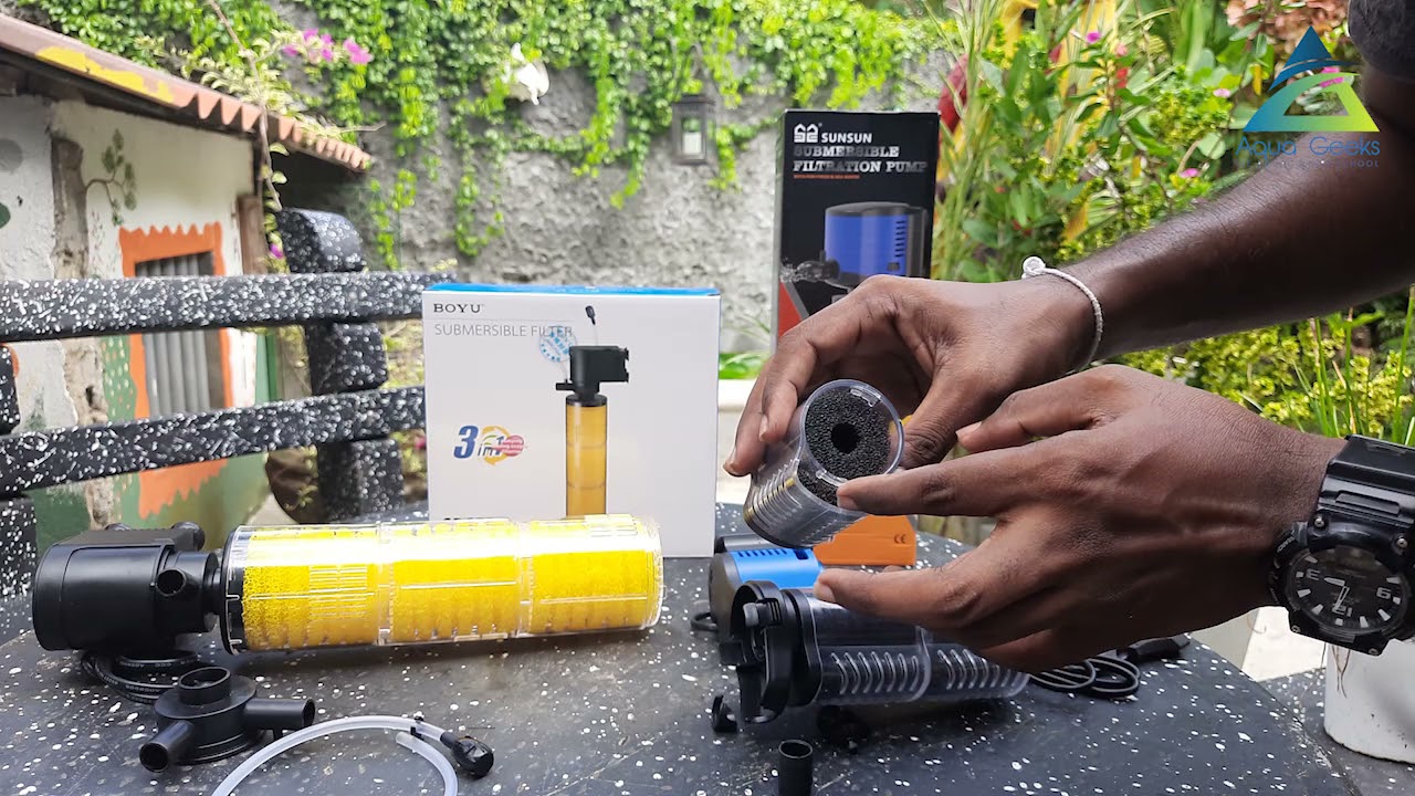 Internal Filter Battle | Boyu SP-2300 III | SUNSUN JQP 1000F |