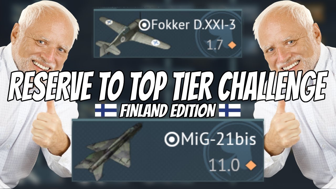 Playing the ENTIRE Finnish Fighter Line - Reserve to Top Tier