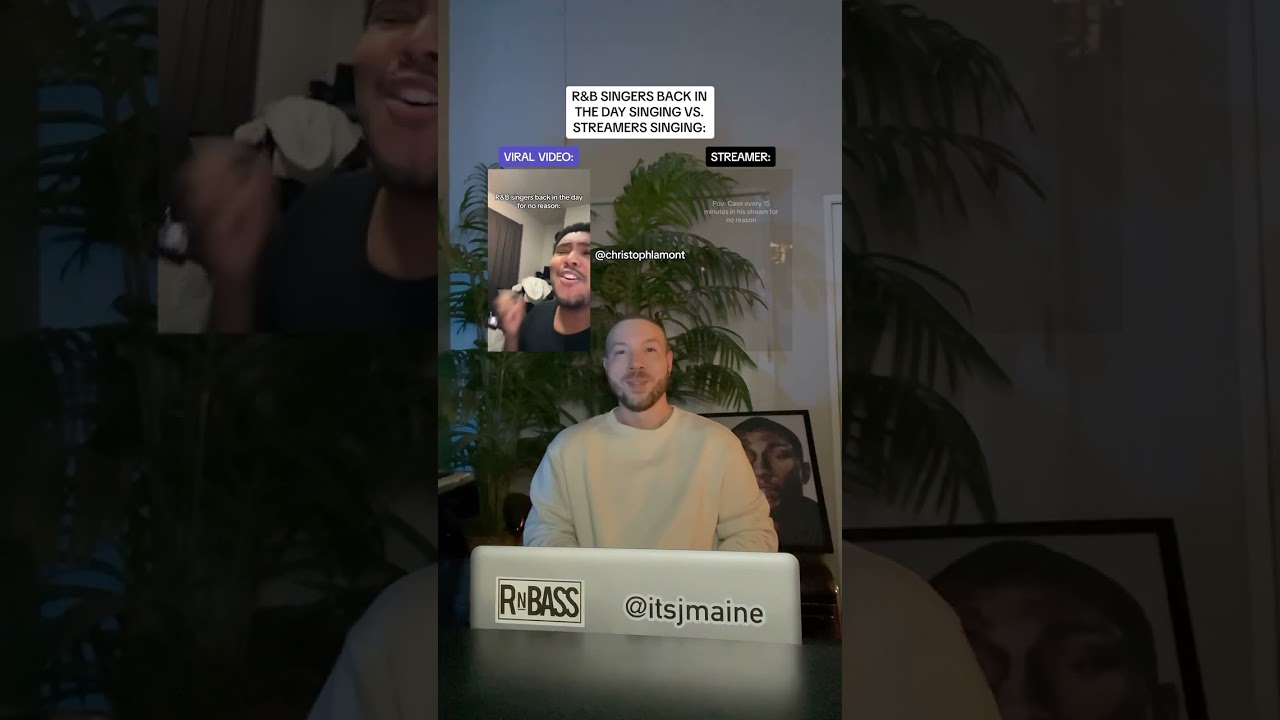 R&B Singing Style Vs. YouTube Streamer Singing #shorts #rnb #streamer