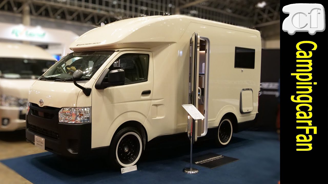 【トム200PLUS2024年モデル：セキソーボディ】リチウムイオンモデルが加わったハイエース標準ボディベースのキャブコンキャンピングカー