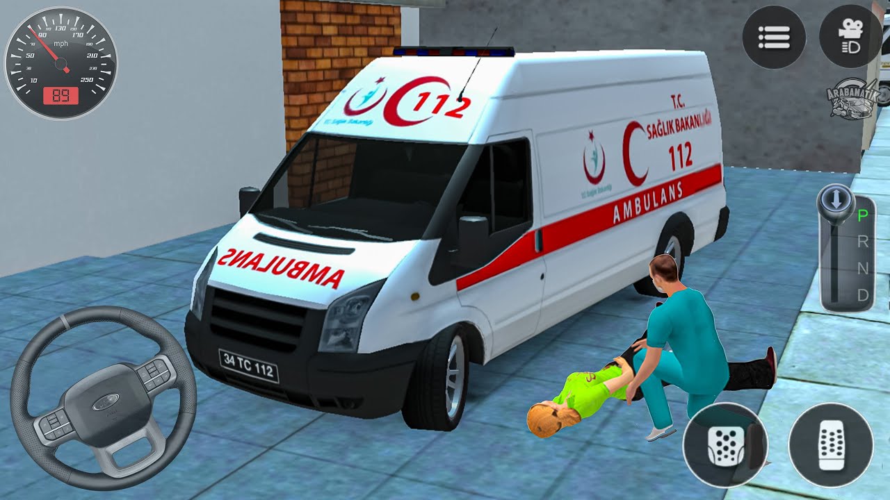 112 ACİL Türk Ambulans Simülatör Oyunu - Türk 112 Ambulans Oyunu - Android GamePlay