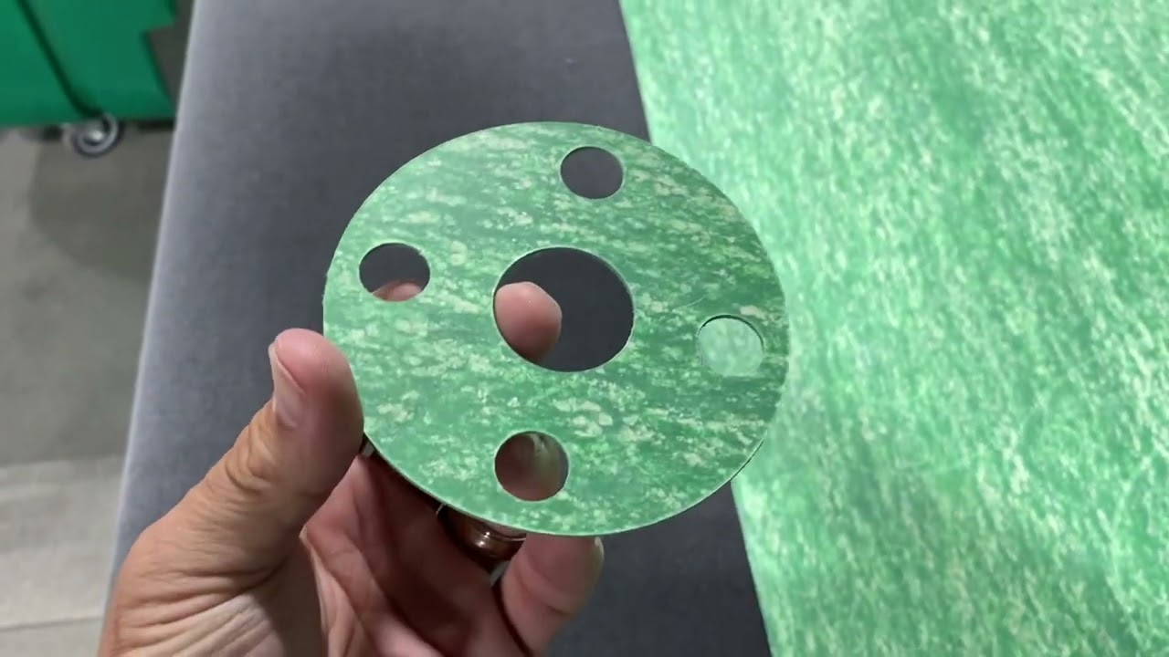 Cutting Gasket Material with a Kongsberg X-Table