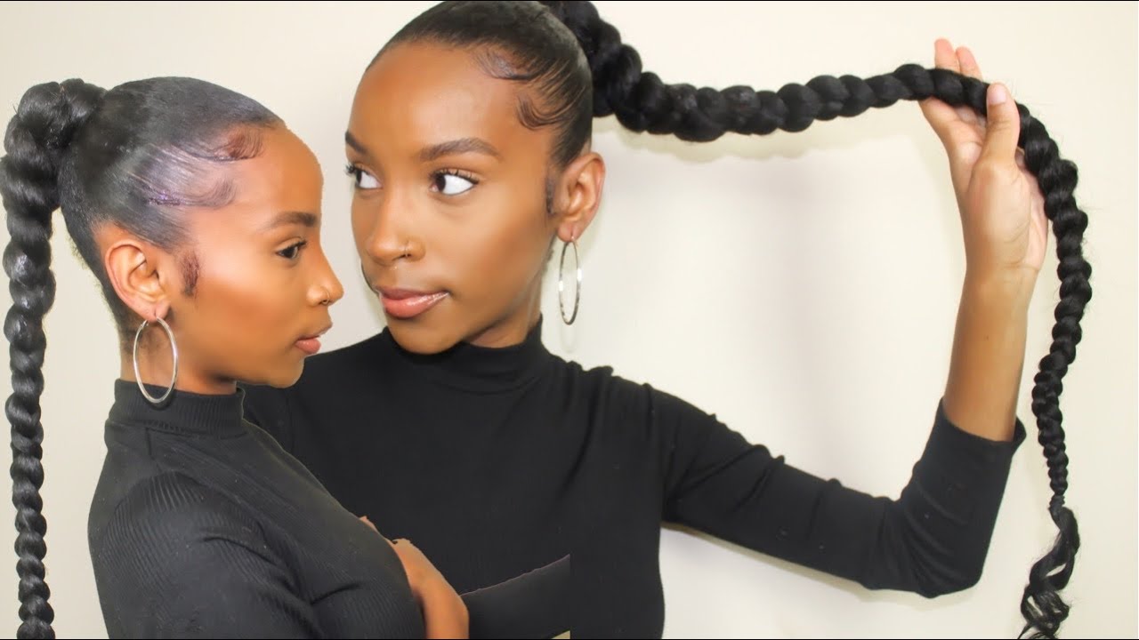 HOW TO: Sleek Long Braided Ponytail