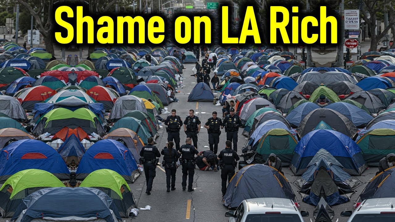 Лос-Анджелес в кризисе: как богатые вынуждают средний класс оставаться бездомными!