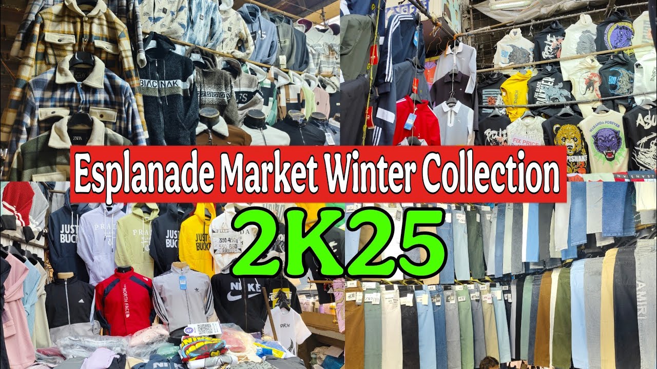 Esplanade Market Winter Collection| New Market Winter Collection 2025 