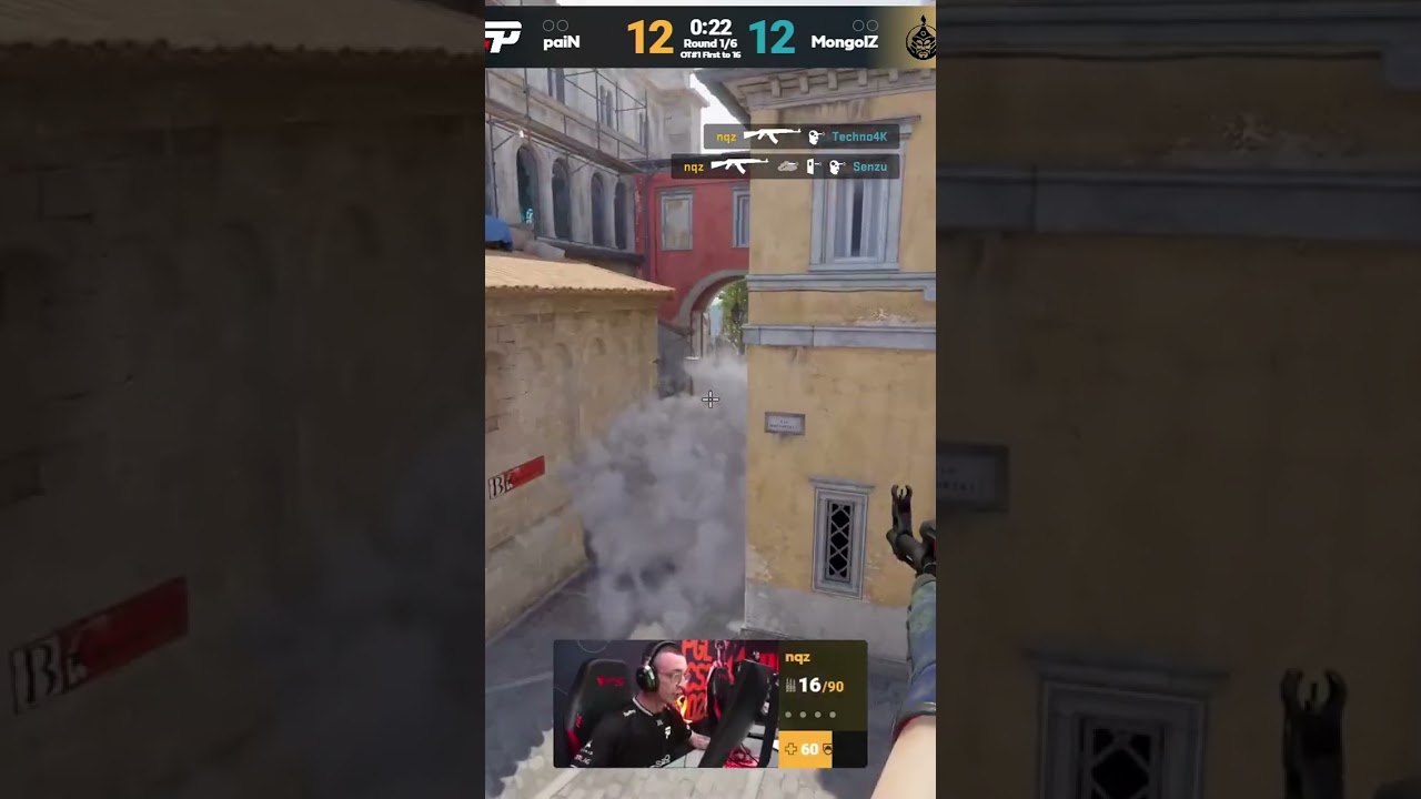 NQZ WIPES OUT The MongolZ&ndash; 2V4 CLUTCH WITH 4 BRUTAL AK KILLS!