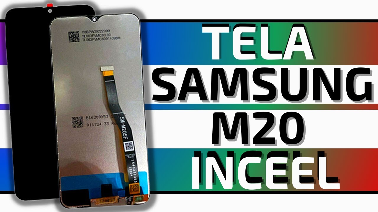[ Samsung M20 M205 ] Tela Frontal Incell Como Trocar Qualidade e Acabamento pós Colada Passo a Passo