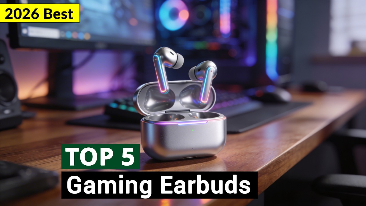 Top 5 Best Gaming Earbuds in 2026 (Zero Latency!)