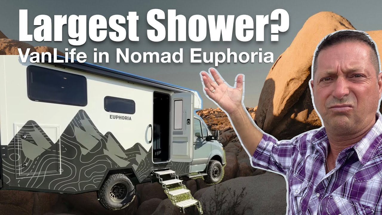 ALL NEW! 2025 Nomad Euphoria Sprinter 144”WB B+ off-road vehicle, Shower Envy Is Over