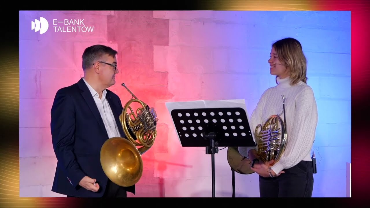 e-Bank Talent&oacute;w - prof. Tomasz Bińkowski - waltornia - Agata Sobkiewicz