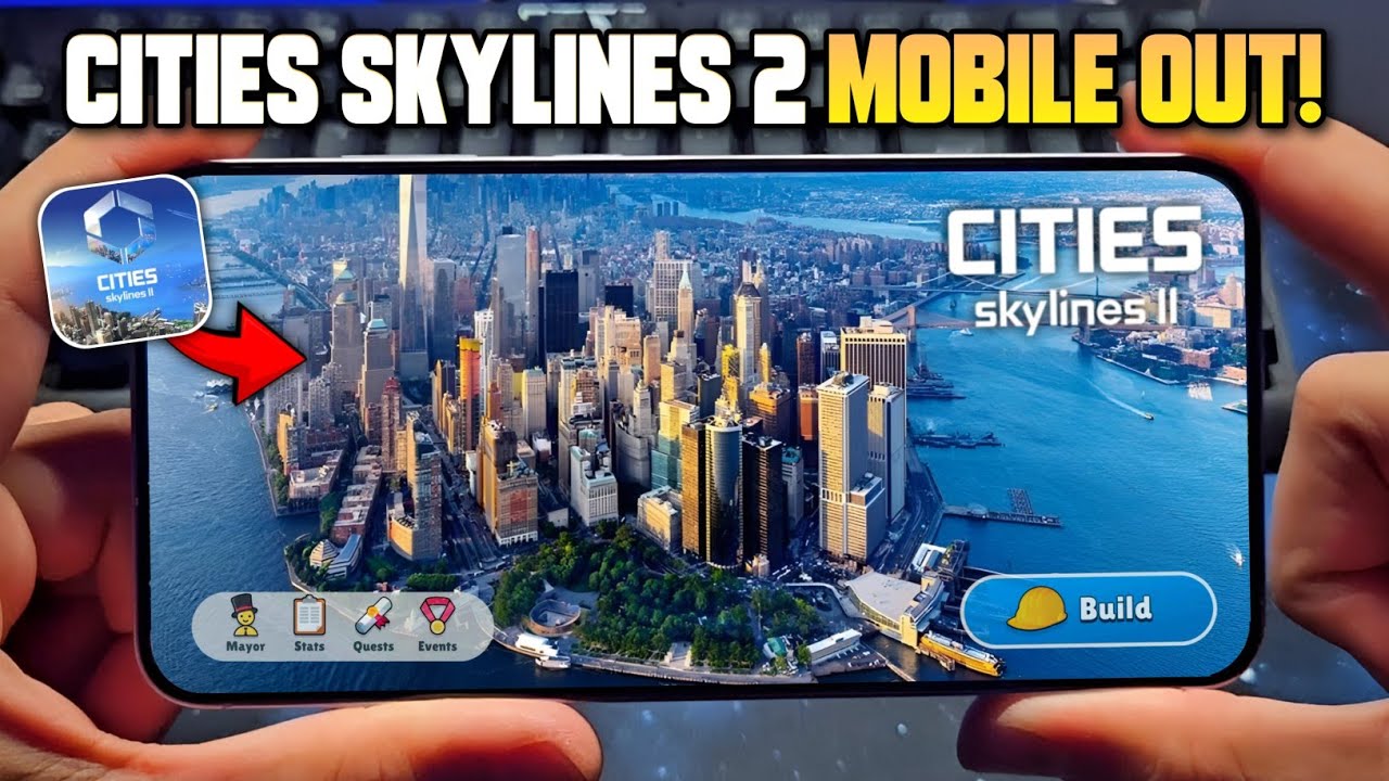 🚀 CITIES SKYLINES 2 MOBILE VERSION! (Android/iOS) - Offline Cities Skylines 2 Android/Mobile