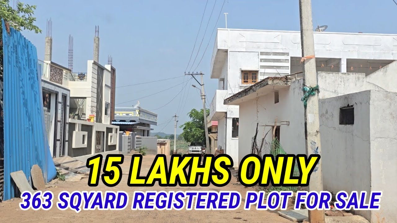 PLOT FOR SALE IN VIQARABAD-CHNCE   PROPERTY SALE IN VIQARABAD 363 SQYARD PLOT
