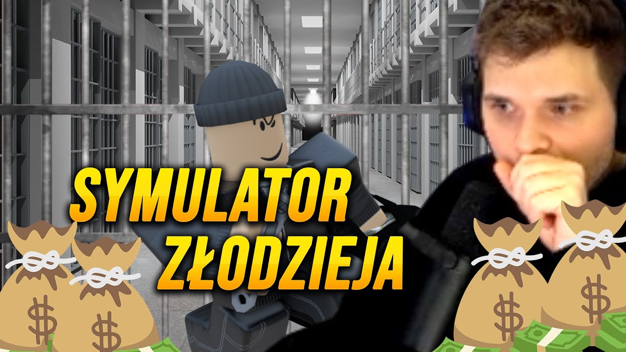 GUCIO | ROBLOX | SYMULATOR ZŁODZIEJA W ROBLOX | NAJLEPSZE MOMENTY STRIMA #205