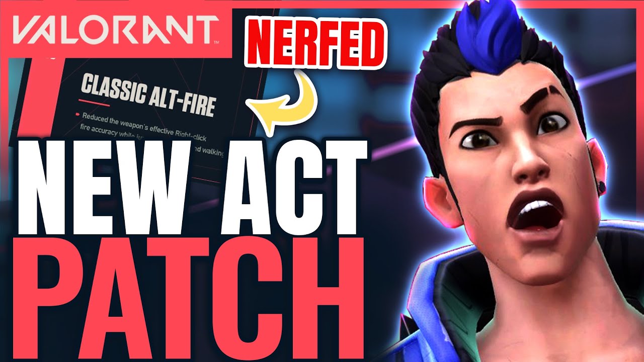 VALORANT | Classic Right-Click NERFED & FRACTURE Map Changes (Patch 3.09)