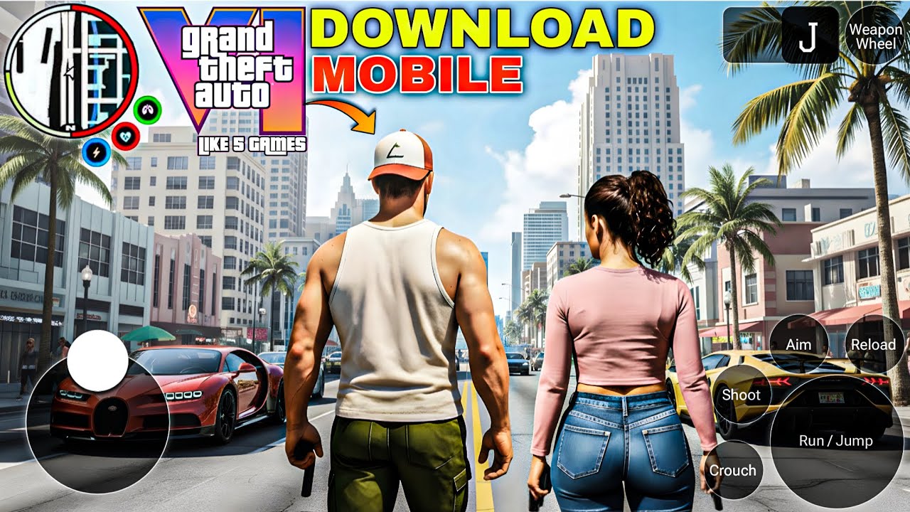DOWNLOAD GTA 6 like 5 Games On MOBILE | Under 4 Minute Review