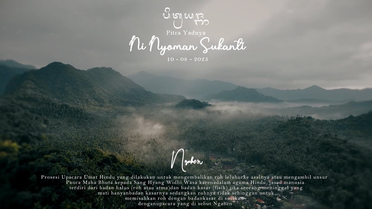 NGABEN NI NYOMAN SUKANTI | KREMATORIUM PUSPA DI SULANG 2025