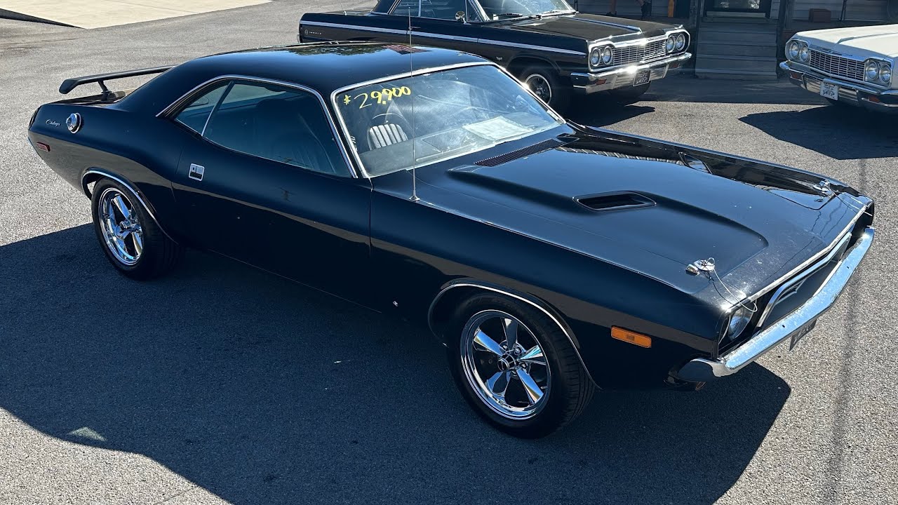 Test Drive 1972 Dodge Challenger SOLD $29,900 Maple Motors #2318