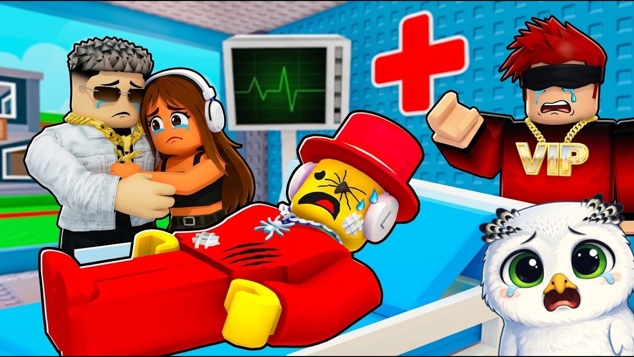 OWNER-UL este Bolnav si are Nevoie de AJUTOR in Escape Tsunami For Brainrots... * Cu Iubita Mea *