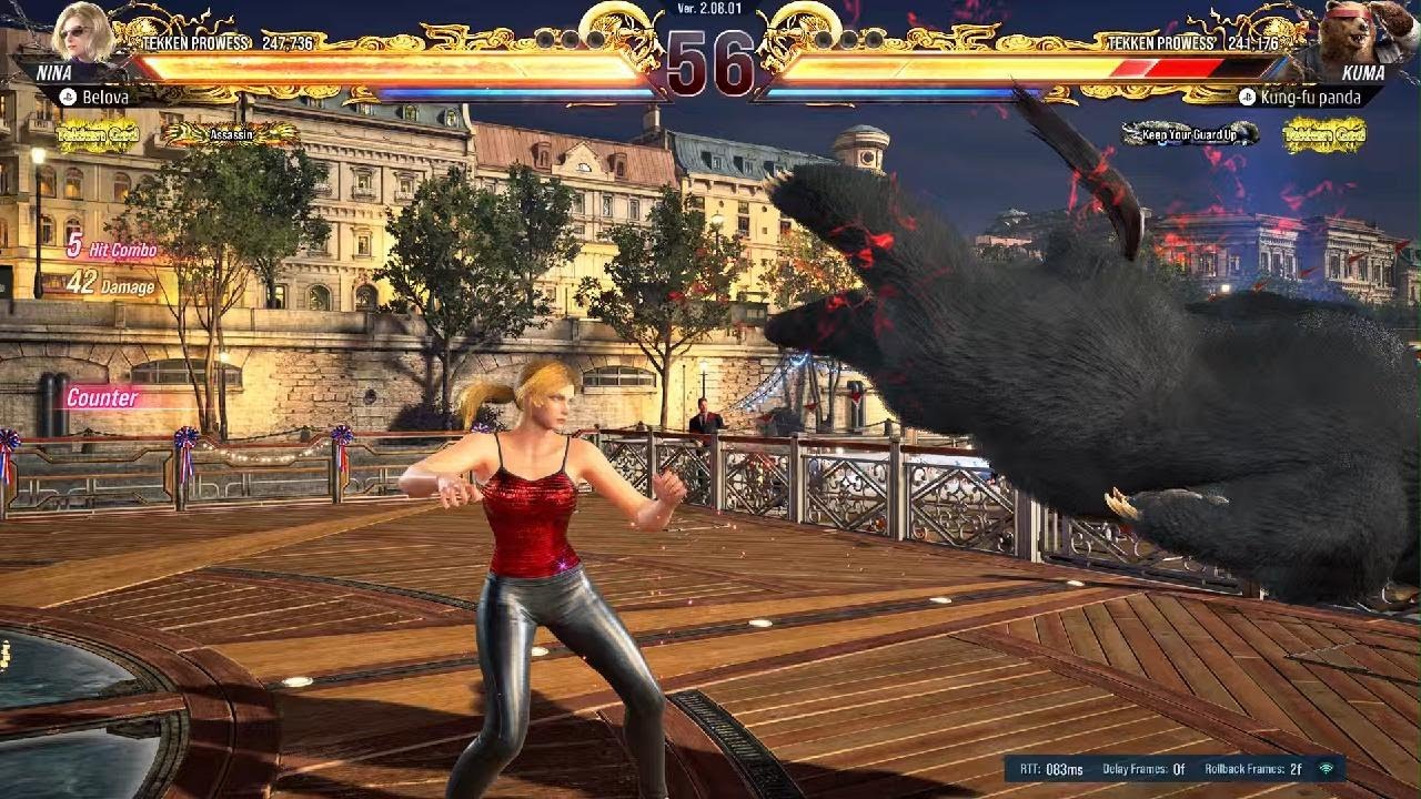 TEKKEN8 Nina vs Kuma