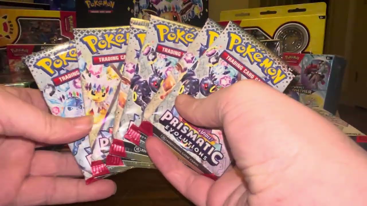 Pokemon Prismatic Evolutions Booster Bundle Opening!