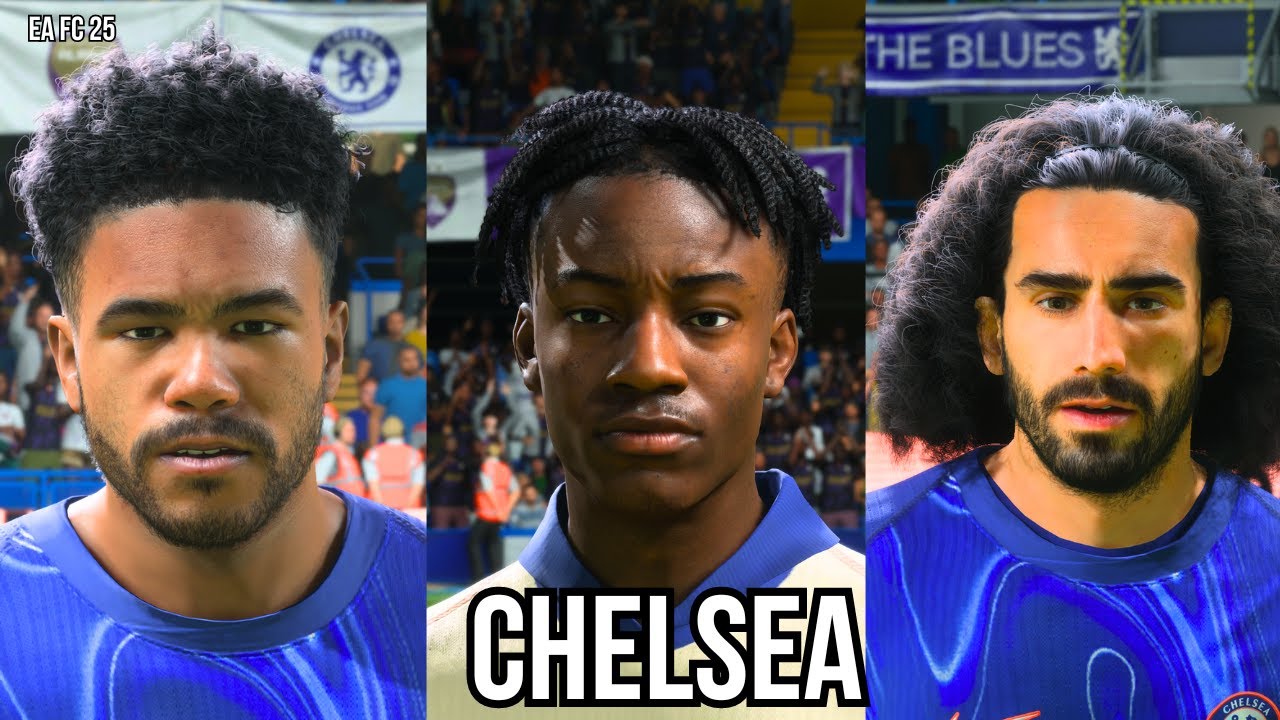 EA FC 25 Chelsea Faces