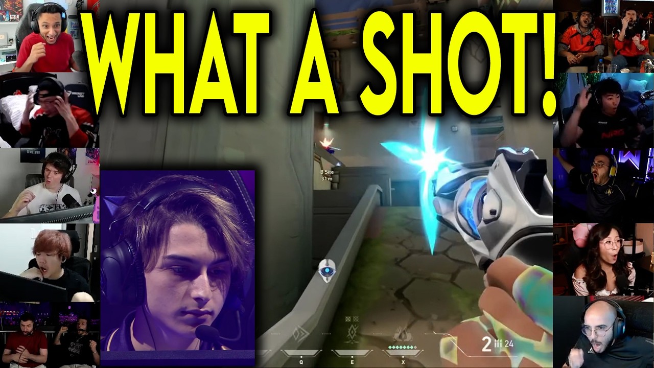 Valorant Streamers React To BBL Lar0k INSANE 1v2 CLUTCH Against NRG In Masters Santiago