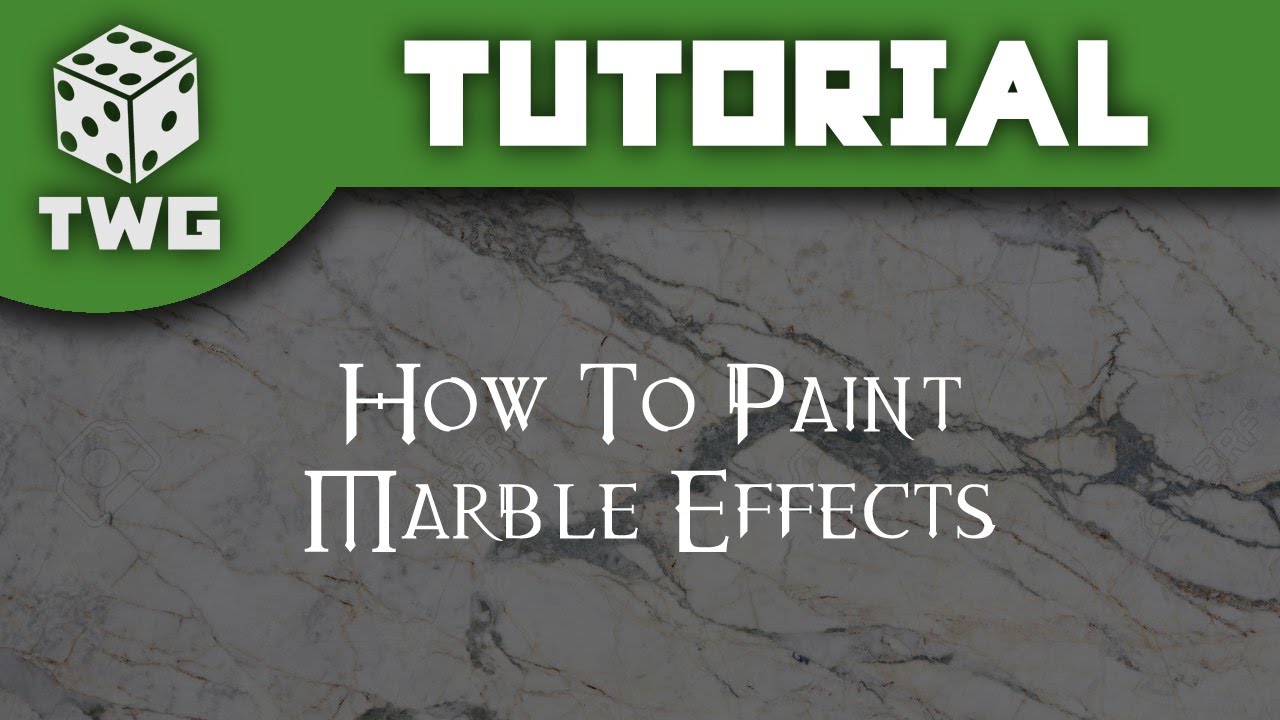How To Paint Marble Effects - Warhammer Tutorial