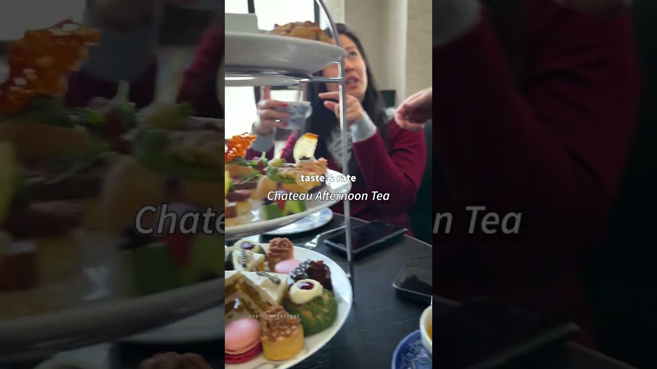 unpaid, honest review of TEA prefixe at LAKE LOUISE Fairmont Chateau's Fairview Restaurant in Banff