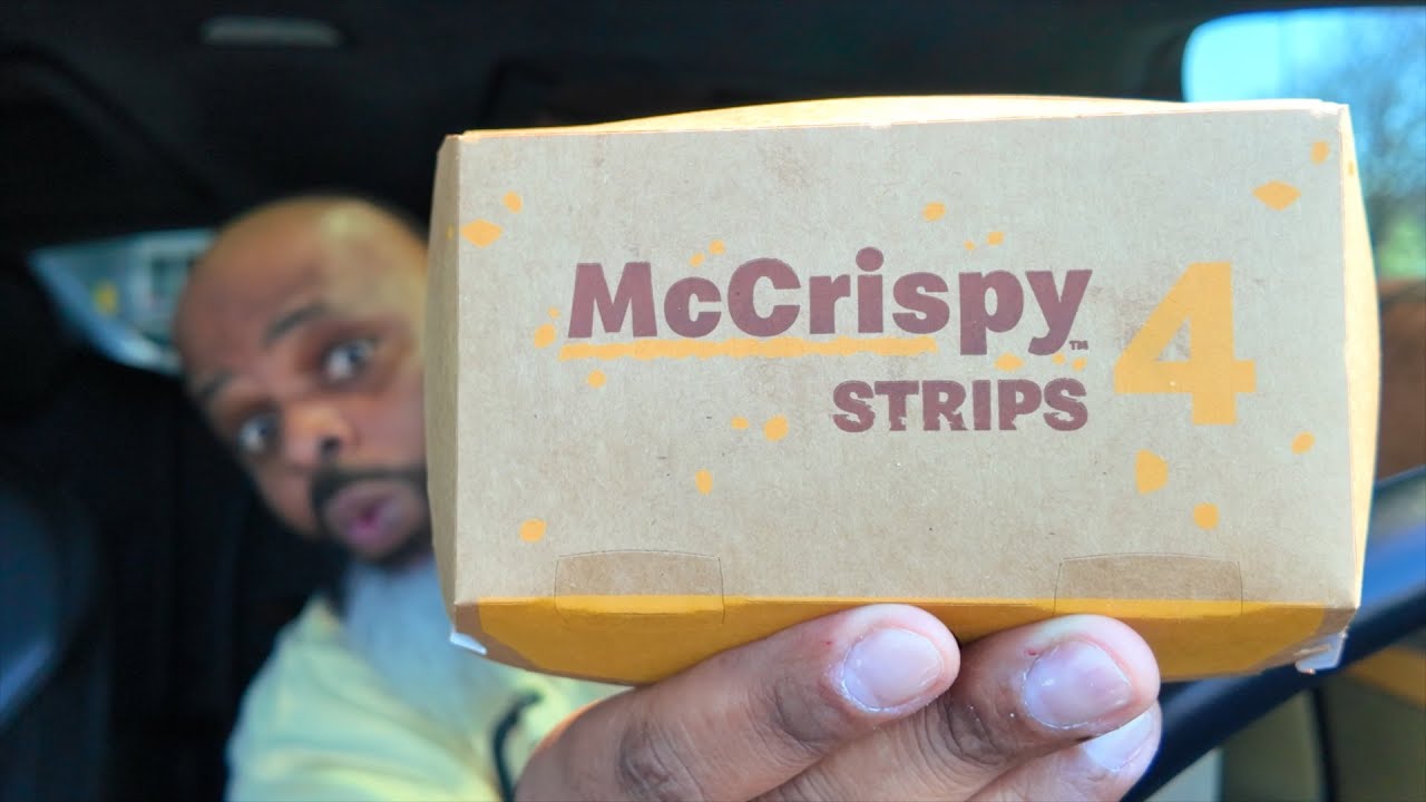 NEW McDonald's McCrispy Strips Review!