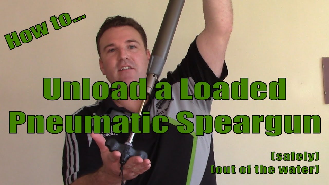 How to Unload a Pneumatic Speargun