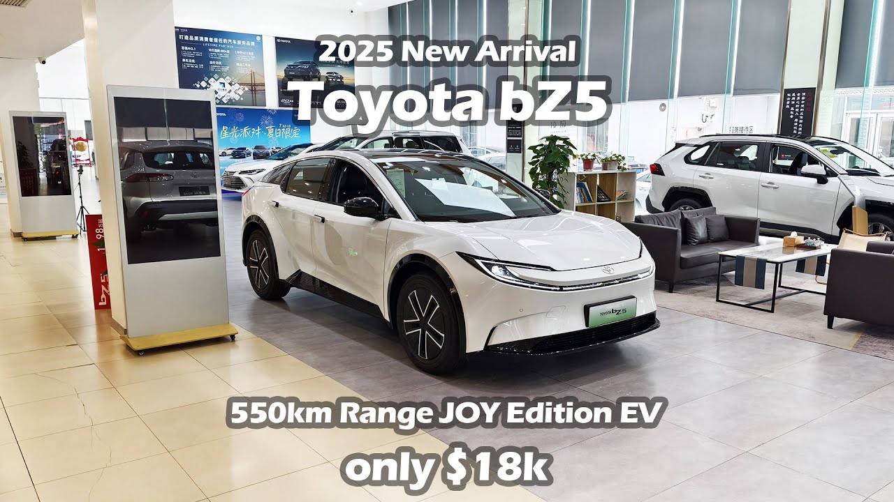 2025 New Arrival FAW-Toyota bZ5 550km Range JOY Edition EV - Big Bear Test Car