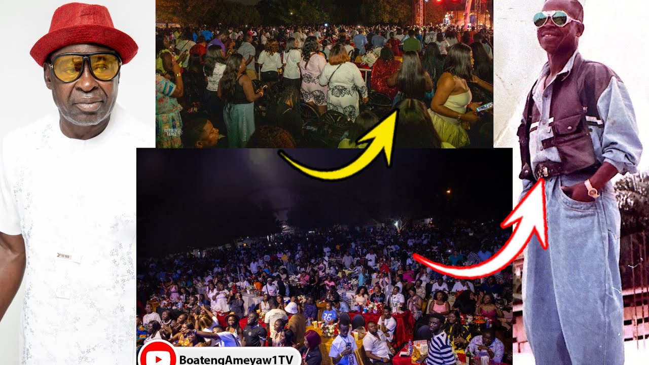 🔥Legendary Amakye Dede delivered an electrifying performance at his 50 Years in Music show in KSI 