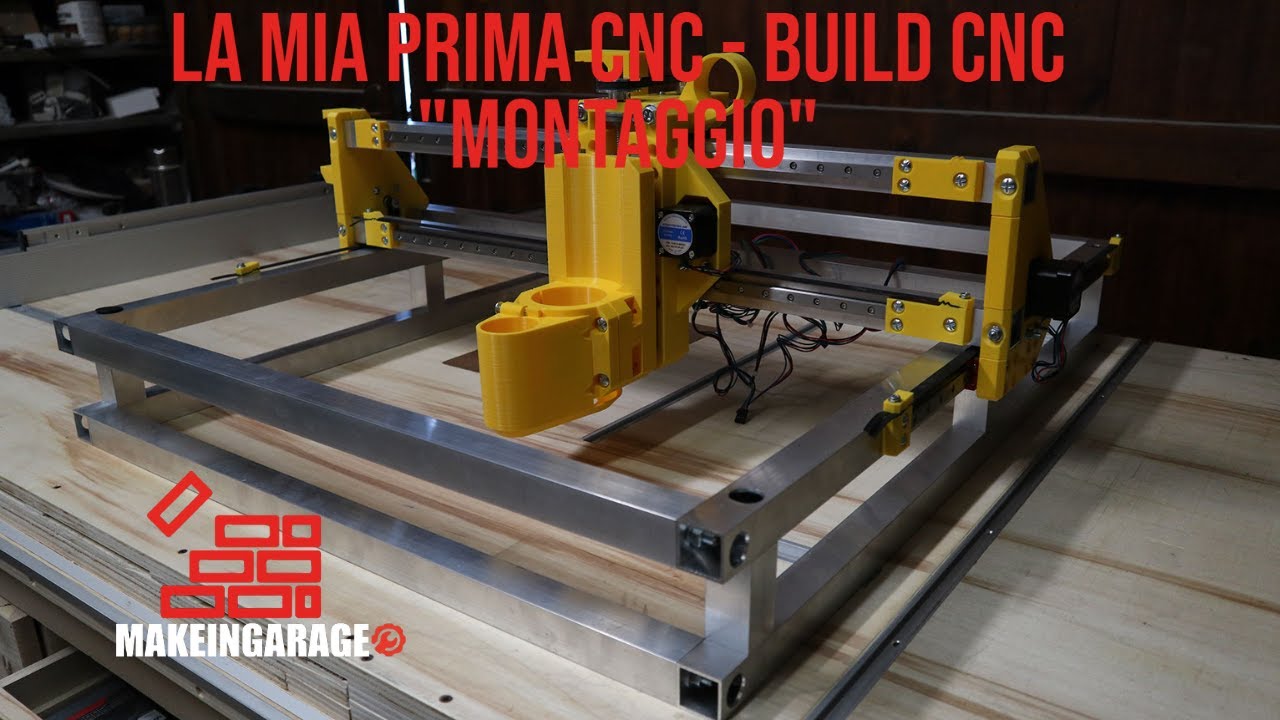 Ho costruito la mia prima cnc - Build cnc (Fai da te) Prima parte 
