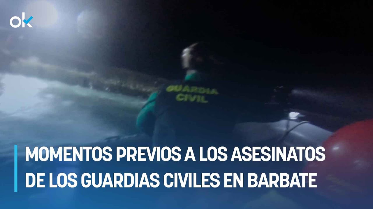 🔴 ¡IMPACTANTES IMÁGENES! previas a los ASESINATOS de los guardias civiles en Barbate